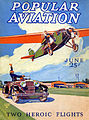 Image 21928 issue of Popular Aviation (now Flying magazine), which became the largest aviation magazine with a circulation of 100,000. (from History of aviation)