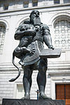 the statue Ashurbanipal in April 2011