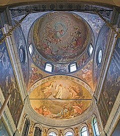 Ceiling of the choir