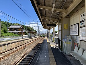 车站站台(2022年7月)