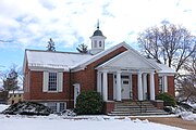 Paul R. Swan Library, Becker College, Leicester, Massachusetts, 1963.