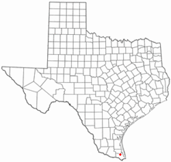 Location of Rio Hondo, Texas