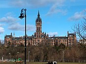 The Main Building from Kelvingrove Art Gallery.