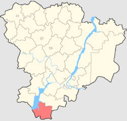科捷利尼科沃區的位置