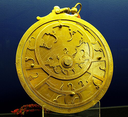 A Persian astrolabe, used for determining the time at both day and night.
