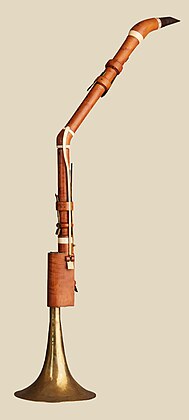Basset horn by Jakob Friedrich Grundmann (1787)
