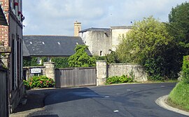 The château in Bonneville-sur-Touques