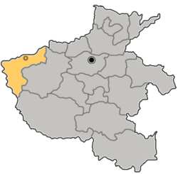 三门峡市在河南省的地理位置