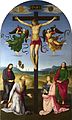 《被钉在十字架的基督（英语：Mond Crucifixion）》（The Mond Crucifixion），1503年，收藏于英国国家美术馆