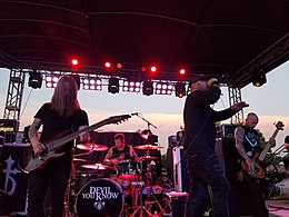 Light the Torch performing in 2016 as Devil You Know