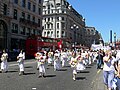 Falun Gong protest in London 2006