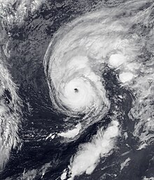 Hurricane Isaac at Peak intensity on September 28