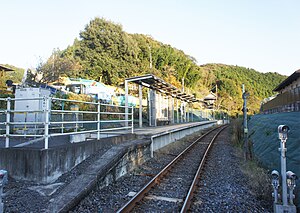 车站月台（2021年10月30日）