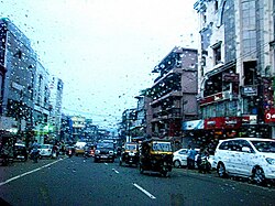 Kottakkal Town rainy day