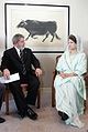 Image 3Khaleda Zia, Bangladesh's first woman prime minister, with President Lula of Brazil, during her second term (from History of Bangladesh)