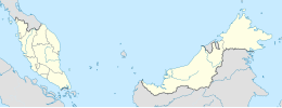 邦咯島在馬來西亞的位置