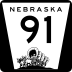 State Highway 91 marker