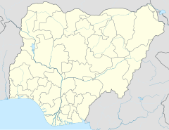 2011年12月尼日利亚爆炸事件在尼日利亚的位置