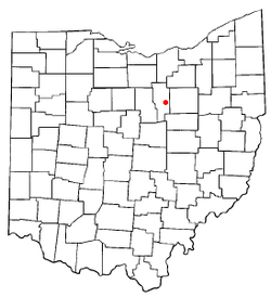 Location of Jeromesville, Ohio