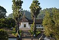 Front view of the palace