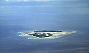 Poivre Atoll from the south