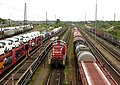 Image 12Variety of rolling stock in rail yard (from Rolling stock)