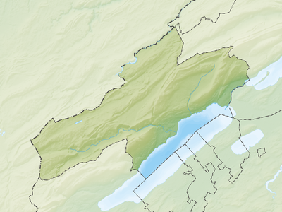 Location map Switzerland Neuchâtel