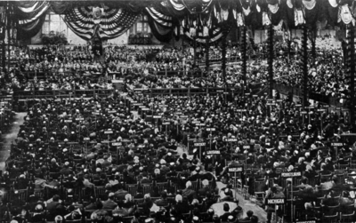 The Republican National Convention, held in Philadelphia, June, 1900.