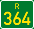 Regional route R364 shield