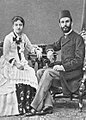Image 35Sami Frashëri (1850–1904) and his wife Emine, May 1884. (from Culture of Turkey)