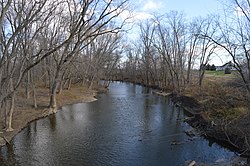 The St. Joseph River near the Williams County line