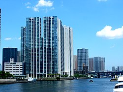 港南四丁目的大型超高层公寓World City Towers