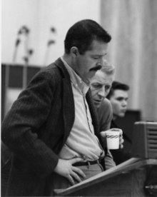 Holman with Stan Kenton in 1961