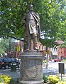 Col Fowler's statue in Fowler Square