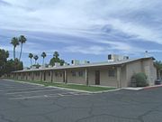 Thunderbird 1 Army Air Field barracks used during World War II by the pilots.