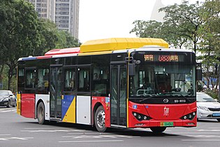 巴士电车583路曾配属的 GZ6121LGEV1 (K9FE)
