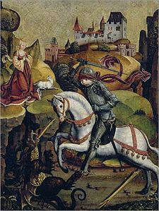 Saint George and the Dragon, Alte Pinakothek