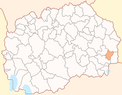 Location of Bosilovo Municipality
