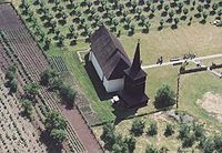 Aerial view of Nyírmihálydi