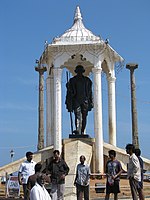 Mahatma Gandhi statue, Pondicherry