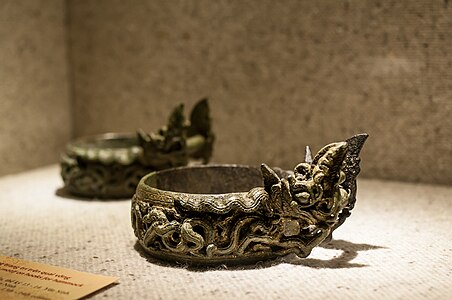 Dragons on antiques from the Lý– Trần dynasties