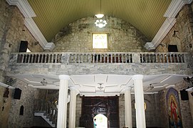 The cathedral's choir loft