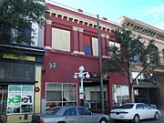 The First Hillinger Bank was built in 1900 and is located in 120 E. Congress St.. The bank was founded by Anton Hittinger, a prominent Tucson mercantile. The building was listed in the National Register of Historic Places in 2003, ref.: #03000904.