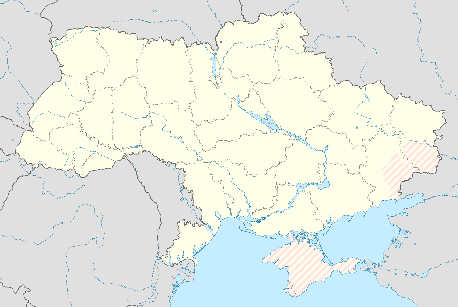 乌克兰海军步兵在乌克兰的位置