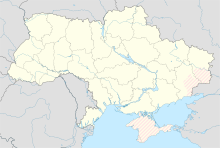 乌克兰国立切尔诺贝利博物馆在乌克兰的位置