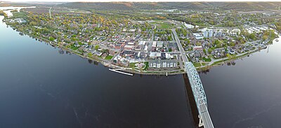 Wabasha–Nelson Bridge over the Mississippi