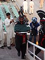 A Pakistani Ranger during the Wagah-Attari border ceremony.