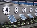 Retired numbers.