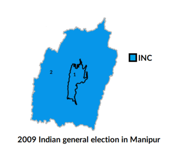2009 Indian general election in Manipur