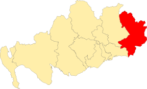 Location of the ward